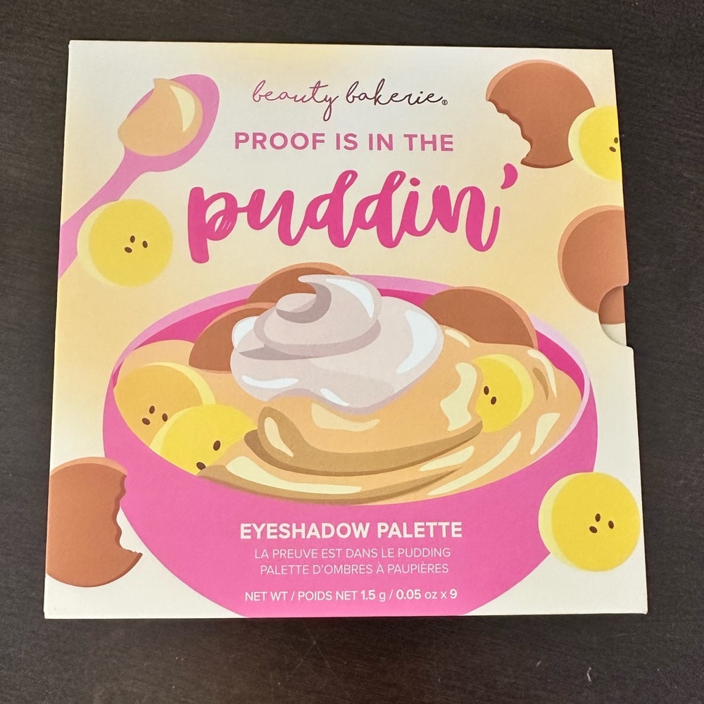 Beauty Bakerie Proof is in the pudding eye shadow palette. Brand new